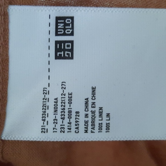 Linen button down - Picture 3 of 3